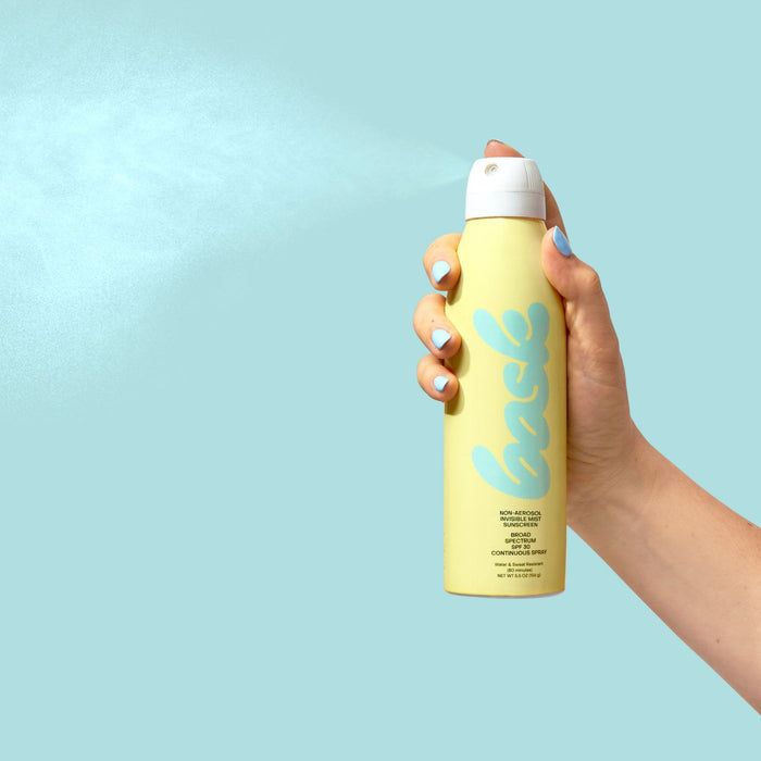Swatch image of Bask Suncare Non-Aerosol Spray SPF 30 variant: Default Title