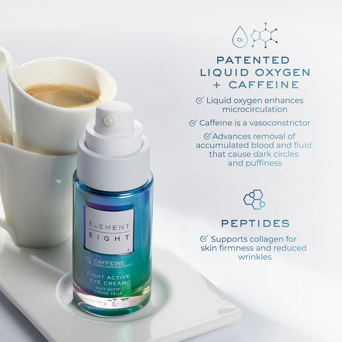 Information related to Element Eight O2 Caffeine Eight Active Multitasking Eye Cream