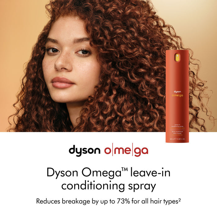 Lifestyle image of Dyson Omega Leave-in Conditioning Spray variant: 5.58 fl oz (Luxury)