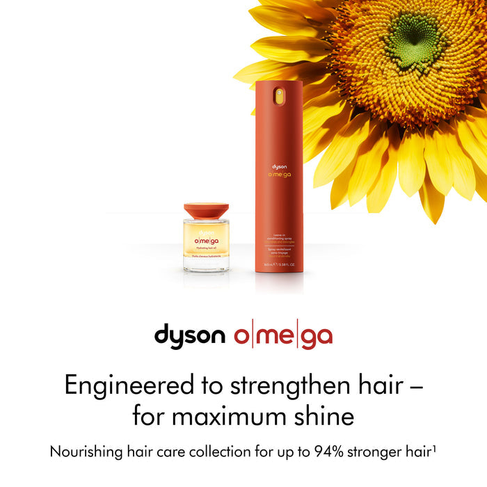 Lifestyle image of Dyson Omega Leave-in Conditioning Spray variant: 5.58 fl oz (Luxury)