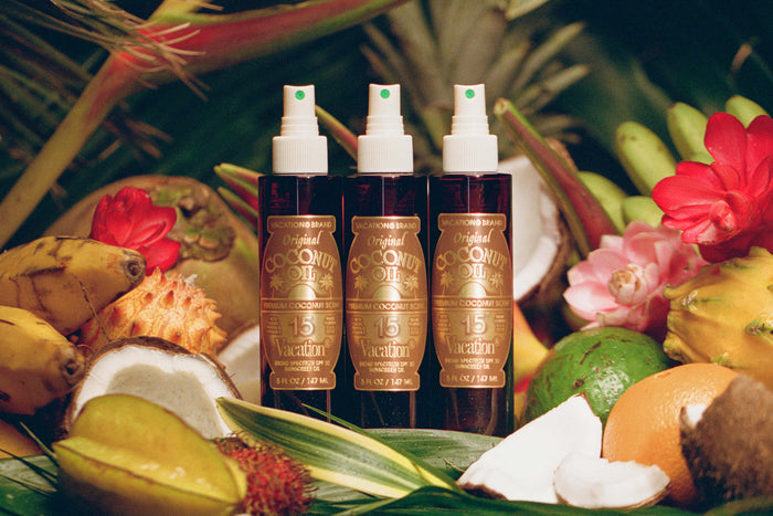 Lifestyle image of Vacation Original Coconut Oil Spray SPF 15