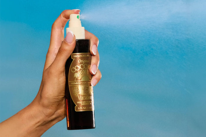 Lifestyle image of Vacation Original Coconut Oil Spray SPF 15