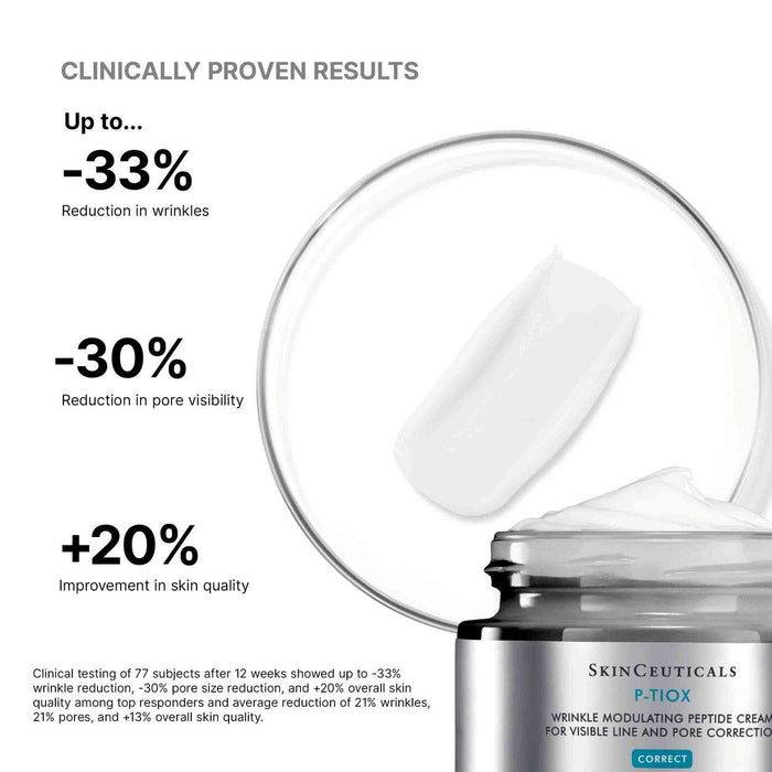 Before and after results of using  P-TIOX Cream variant: Default Title