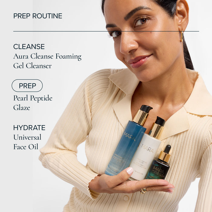 Model image of Mara Pearl Peptide Glaze Hydrating Facial Essence