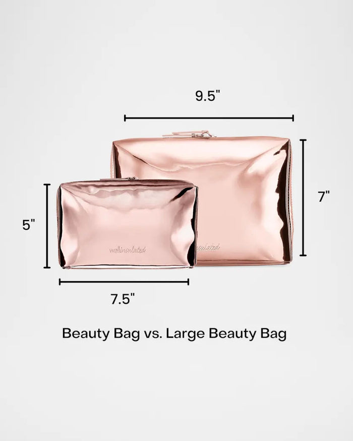 Lifestyle image of Wellinsulated Performance Beauty Bag variant: Rose Gold