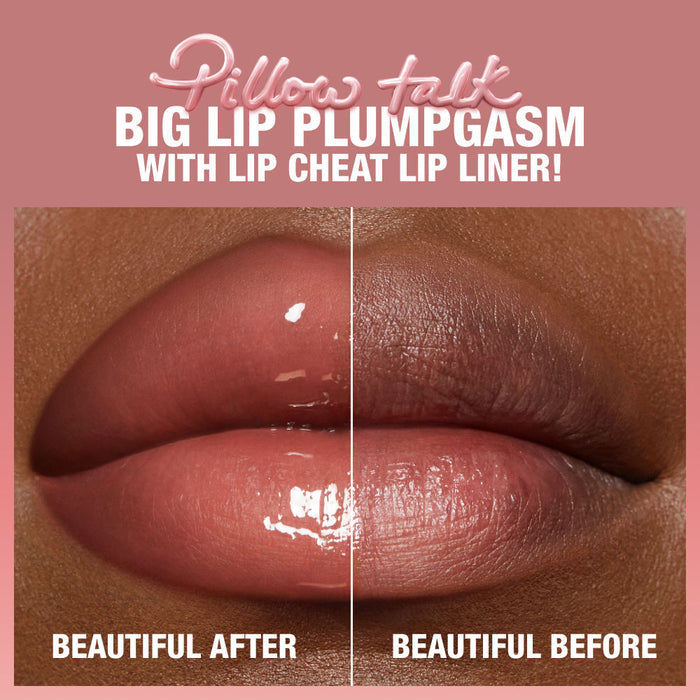 Before and after results of using Charlotte Tilbury Fair/Medium variant: Fair/Medium