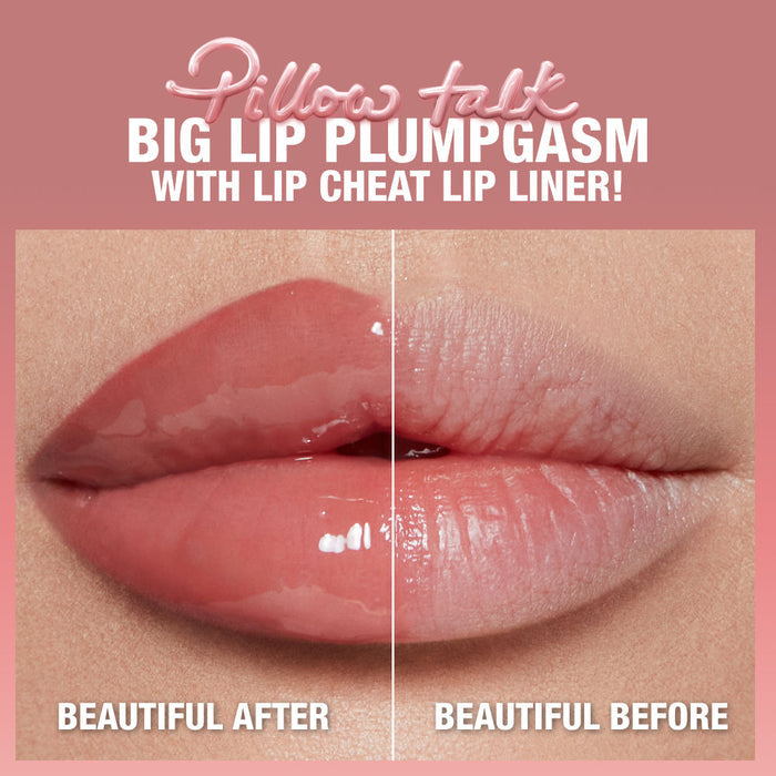 Before and after results of using Charlotte Tilbury Fair/Medium variant: Fair/Medium