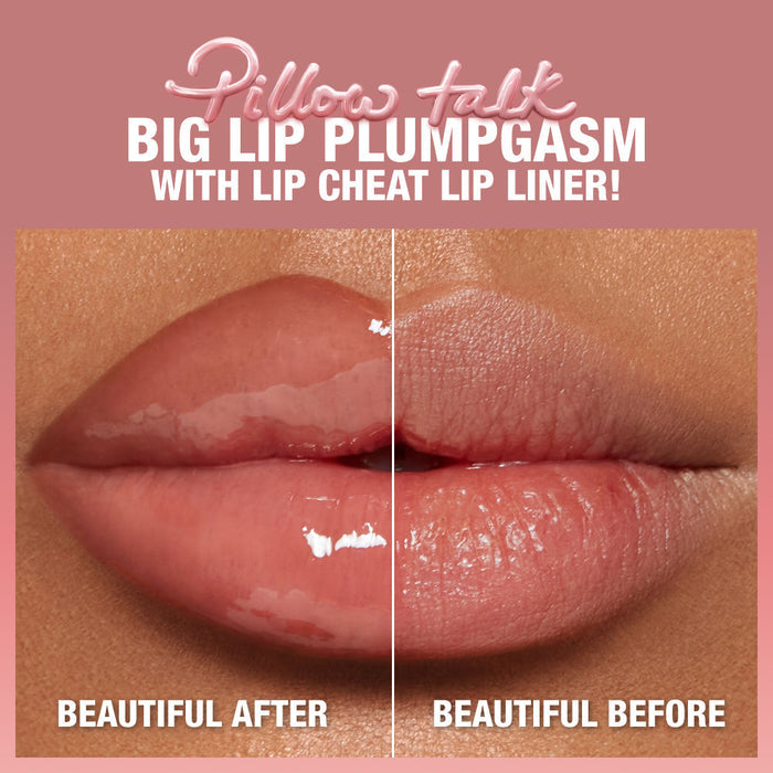 Before and after results of using Charlotte Tilbury Fair/Medium variant: Fair/Medium
