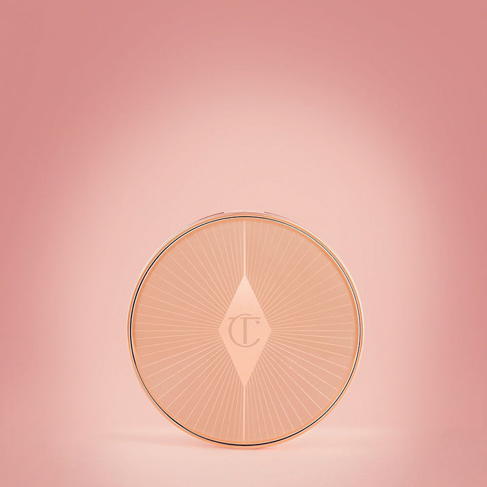 Image of a closed Charlotte Tilbury Pillow Talk Lip and Cheek Glow