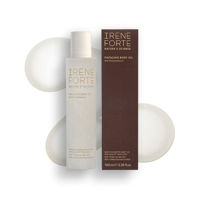 Packette image of Irene Forte Pistachio Body Oil with Phytomelatonin