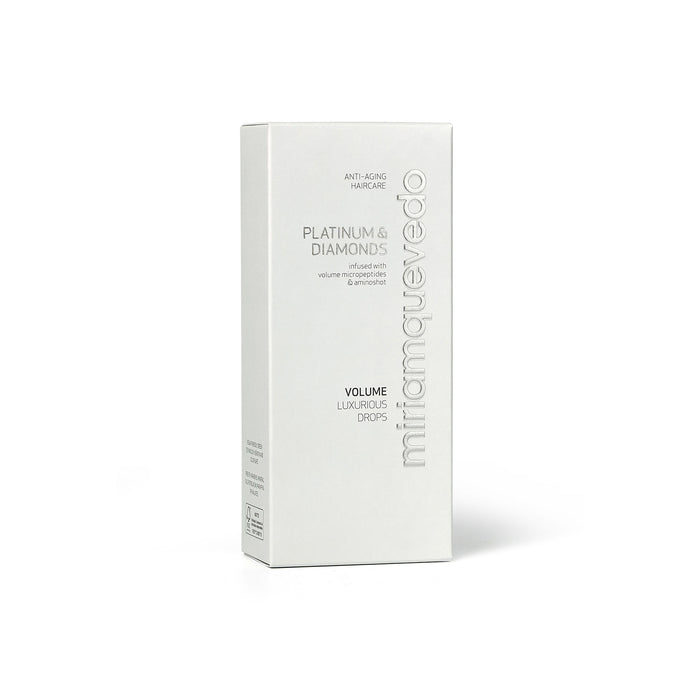 Image of the Miriam Quevedo Platinum and Diamonds Volume Luxurious Drops box