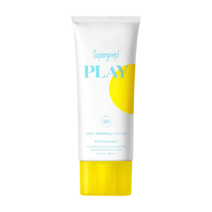 Supergoop! Play 100% Mineral Lotion With Green Algae SPF 30 variant: 3.4 fl oz main image