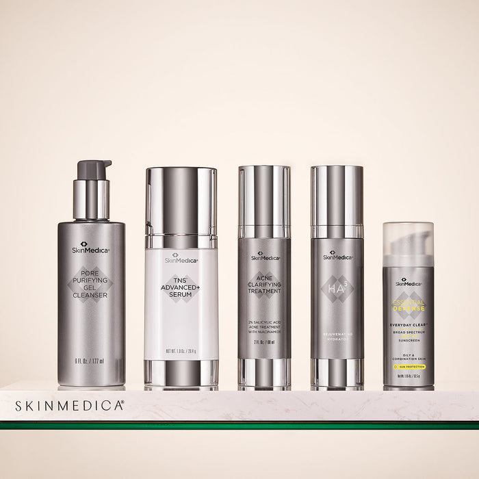 Lifestyle image of SkinMedica Pore Purifying Gel Cleanser