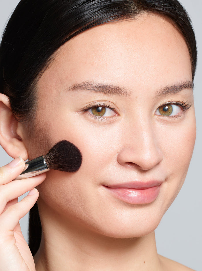 Model image of Trish McEvoy Powder Blush Refill variant: Easy Going