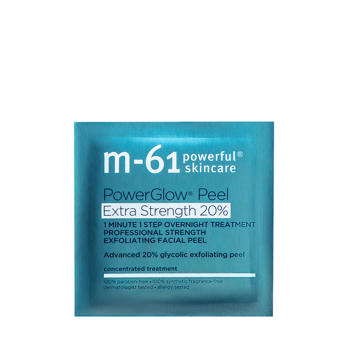 Packette image of M-61 PowerGlow Peel Extra Strength 20% variant: 8 Treatments
