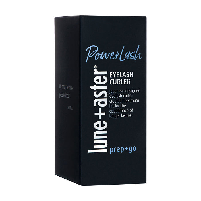 Image of the Lune+Aster PowerLash Eyelash Curler box