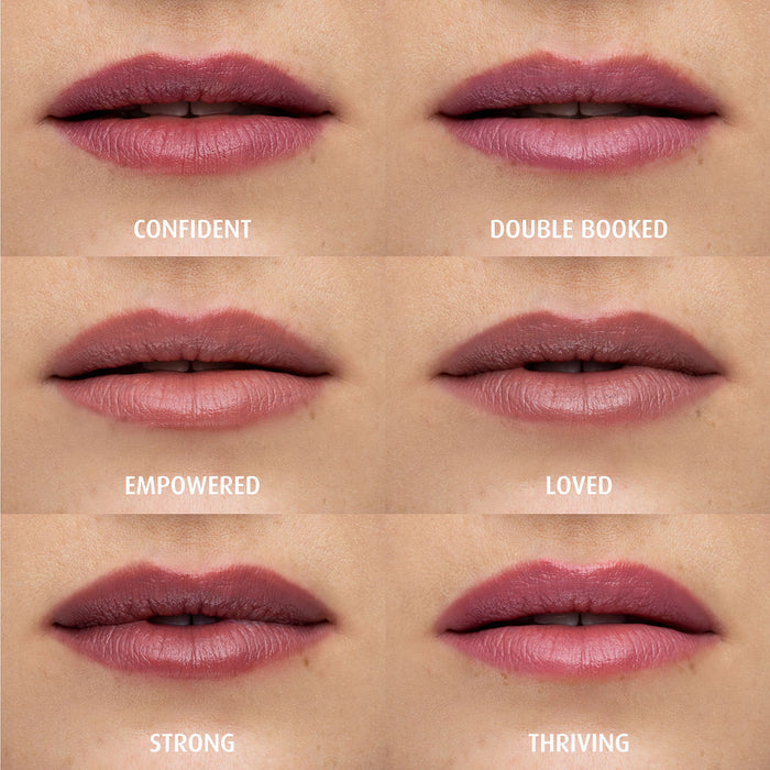 Model image of Lune+Aster PowerLips Lipstick variant: Confident