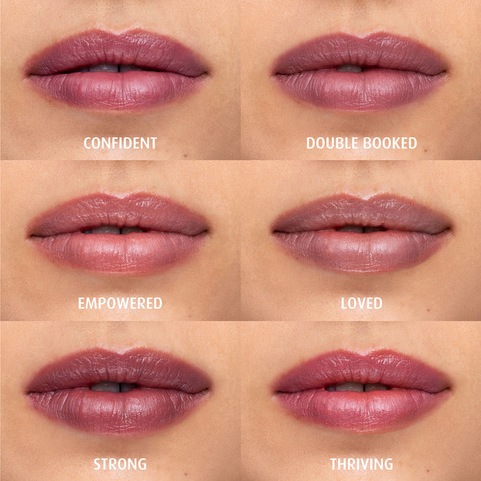 Model image of Lune+Aster PowerLips Lipstick variant: Confident