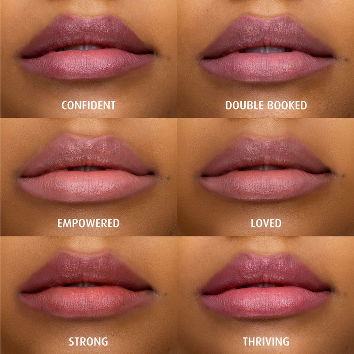 Model image of Lune+Aster PowerLips Lipstick variant: Confident