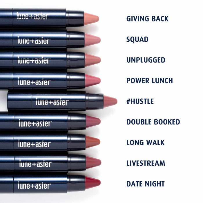 Group swatch image of Lune+Aster PowerLips QuickStick