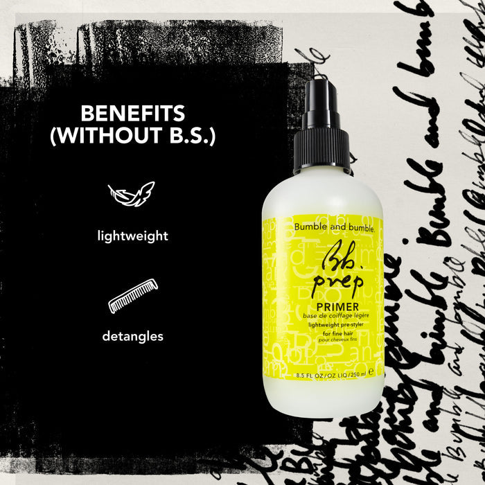 Information related to Bumble and Bumble Prep Primer for Ultra Fine Hair