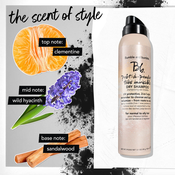 Group swatch image of Bumble and Bumble Prêt-à-Powder Très Invisible Dry Shampoo