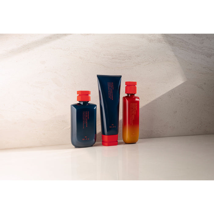 Lifestyle image of R+Co Bleu Primary Color Conditioner