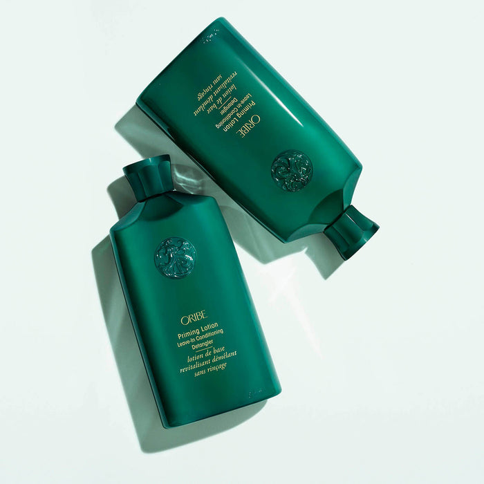 Lifestyle image of Oribe Priming Lotion Leave-In Conditioning Detangler