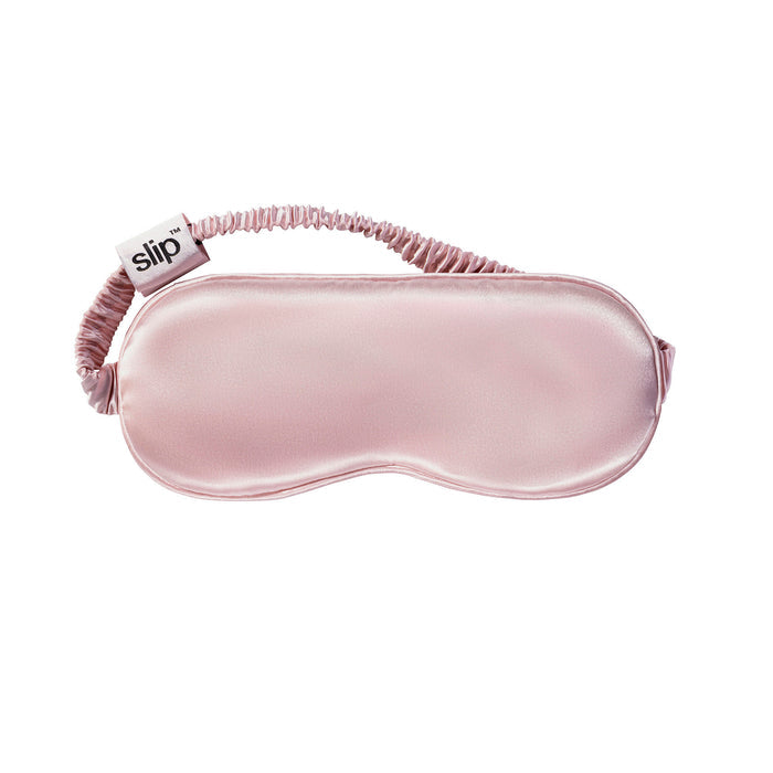 Image of an open Slip Pure Silk Sleep Mask variant: Pink
