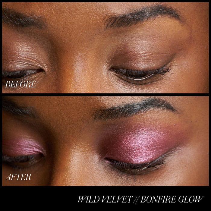 Before and after results of using   variant: Wild Velvet