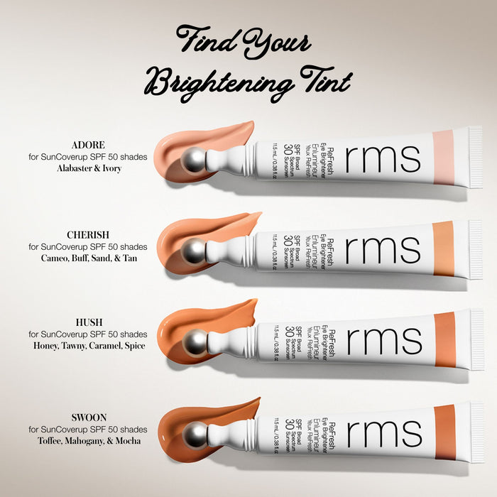 An arm swatch of RMS Beauty ReFresh Eye Brightener Broad Spectrum SPF 30 variant: Adore