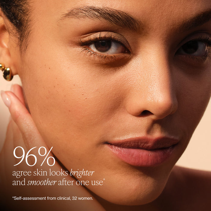 Before and after results of using Tata Harper Regenerating Cleanser