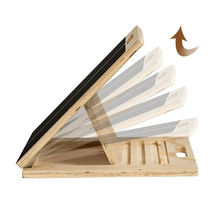 Regulable Balance Board with 5 Level Folding Incline Board 24BD