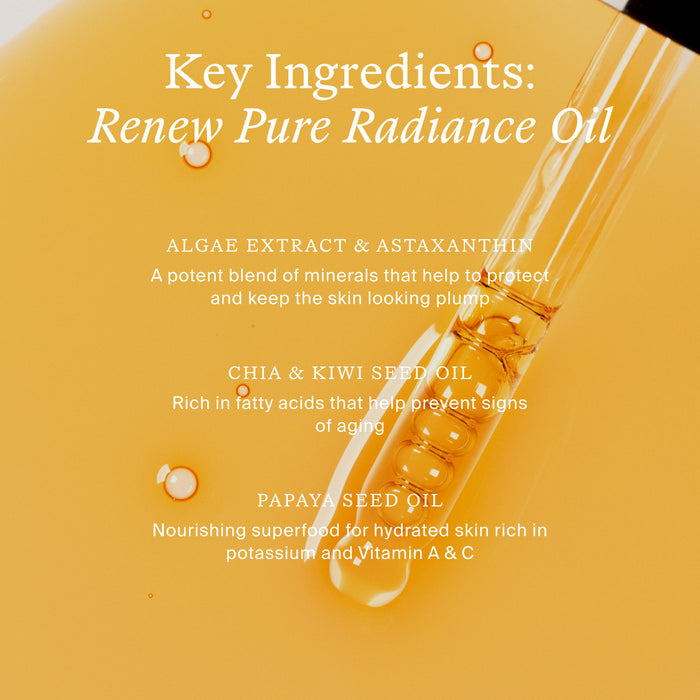 Lifestyle image of True Botanicals Renew Pure Radiance Oil