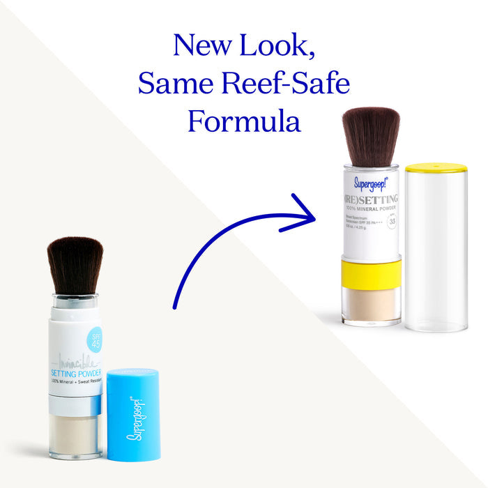 Information related to Supergoop! (Re)setting 100% Mineral Powder SPF 35