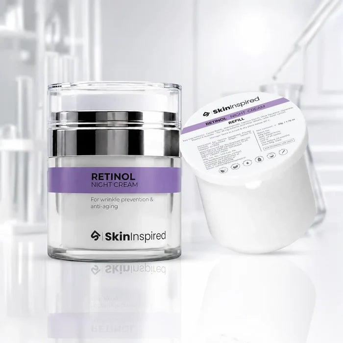 Retinol Night Cream & Refill Combo