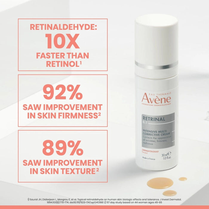 Information related to Avène Retrinal 0.1% Intensive Multi-Corrective Cream