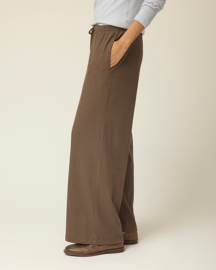 Rib Pull On Pant