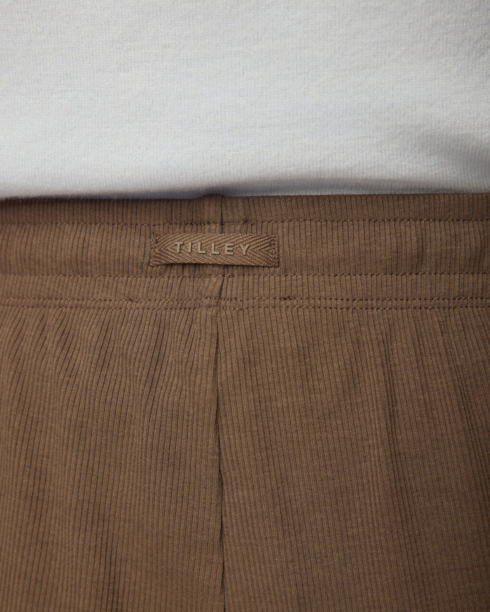 Rib Pull On Pant