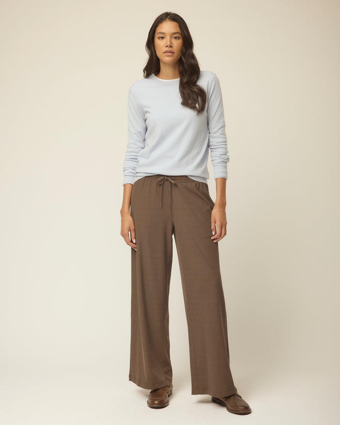 Rib Pull On Pant