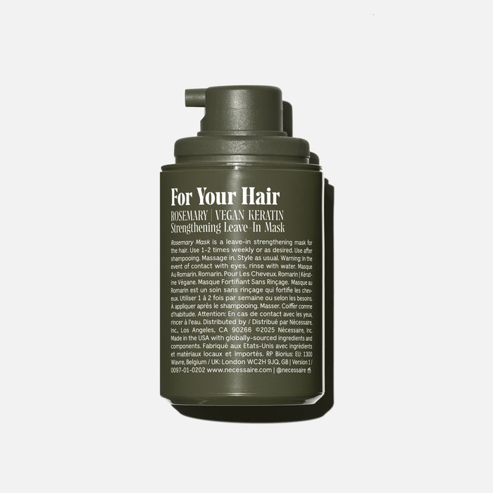 Back image of Nécessaire Rosemary Leave-In Mask