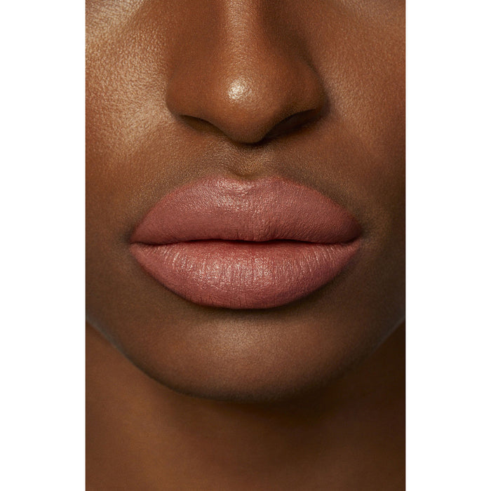 Model image of Laura Mercier Rouge Essentiel Silky Crème Lipstick variant: Nude Nouveau