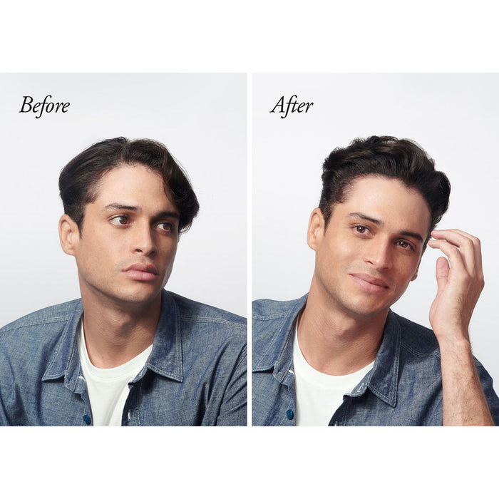 Before and after results of using Oribe Rough Luxury Soft Molding Paste variant: Default Title