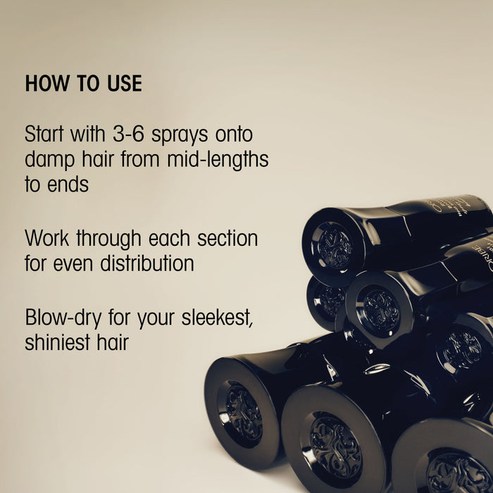 Information related to Oribe Royal Blowout Heat Protectant Spray for Sleekness & Shine