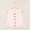 Ruffle Tank - Blush