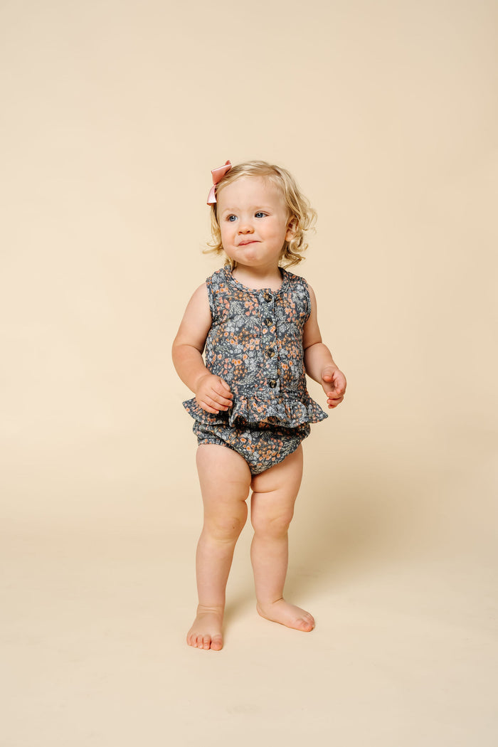 Ruffle Tank + Bloomer Set - Bea