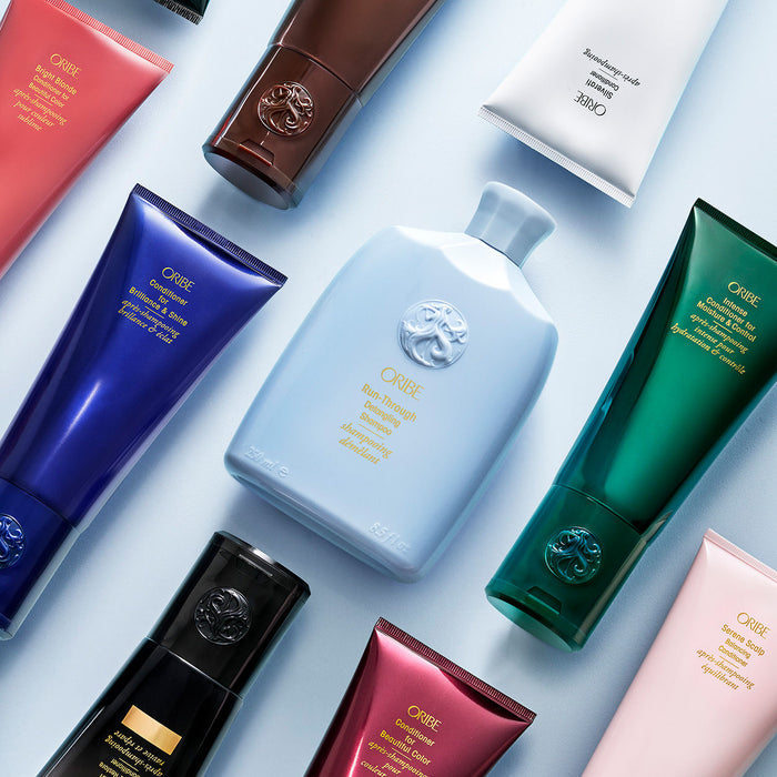 Lifestyle image of Oribe Run-Through Detangling Shampoo