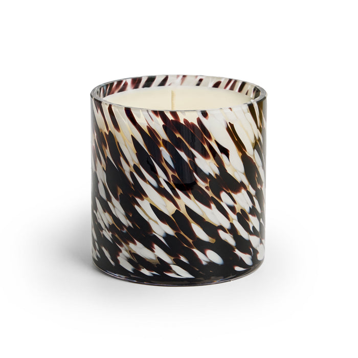 Image of an open Lafco Saffron Sandalwood Candle  variant: 15.5 oz (Signature)