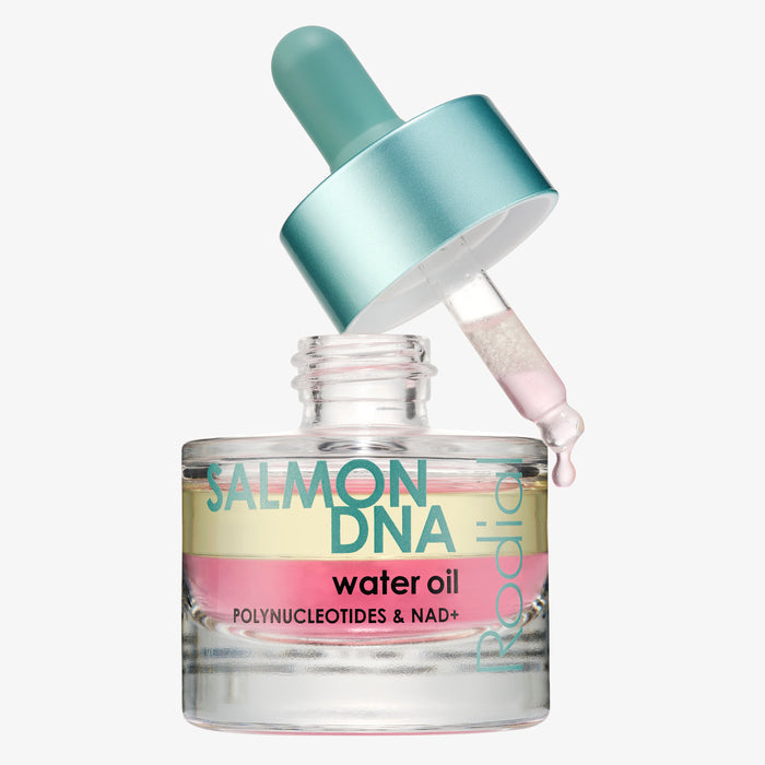 Image of an open Rodial Salmon DNA Water-Oil