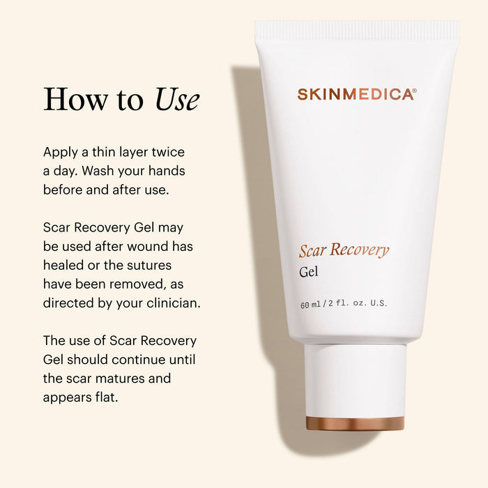 Lifestyle image of SkinMedica Scar Recovery Gel